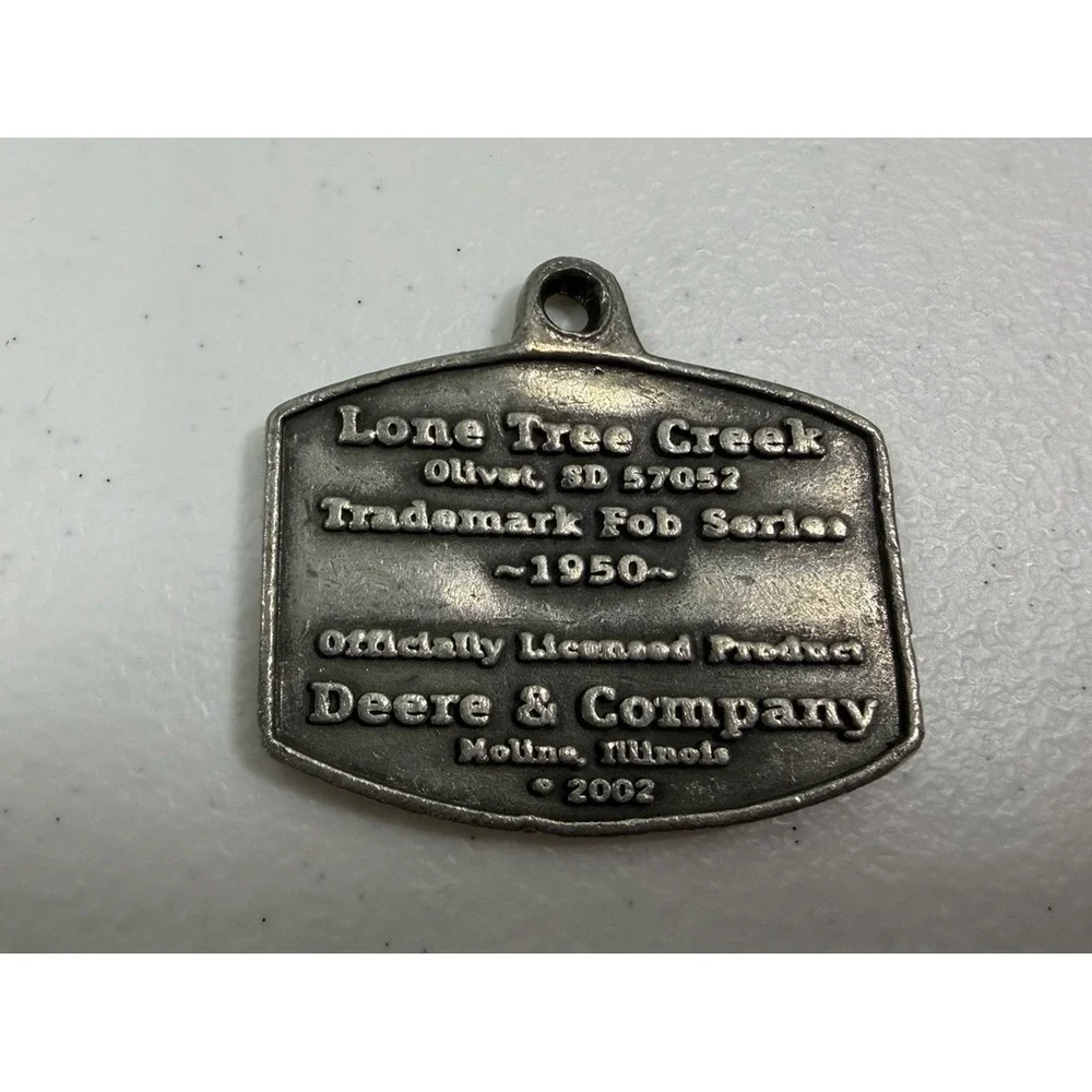 2002 John Deere Pewter Tie-On Lone Tree Creek Rob Series 1950 Molina Illinois
